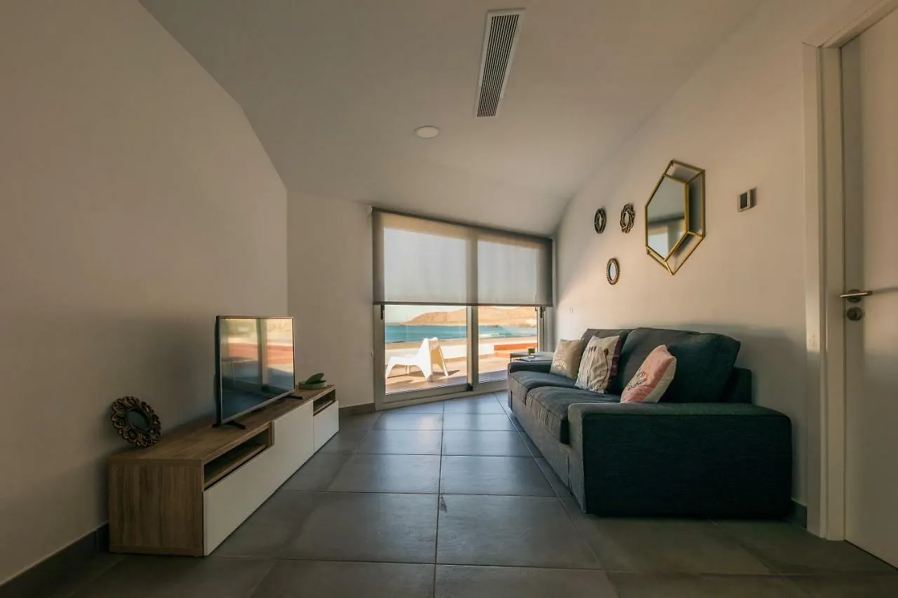 לאס פאלמס דה גראן קנאריה Fantastico Atico En Primera Linea De Playa לאס פאלמס דה גראן קנאריה